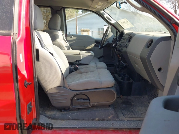2005 Ford F-150 STX with VIN 1FTRX14W35NA68052, listed as a IAAI auction lot 41768704 with 146,336 mi miles. Bid and sale history available at carsss.com. Image 5.