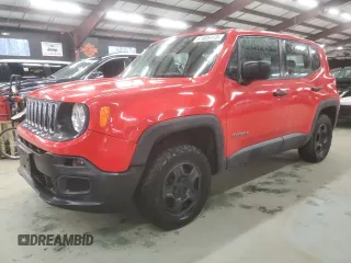 2015 Jeep Renegade Sport with VIN ZACCJBAH6FPC21115, listed as a Copart auction lot 51805115 with 115,093 mi miles and Clean Title. Bid and sale history available at DreamBid. Image 1.