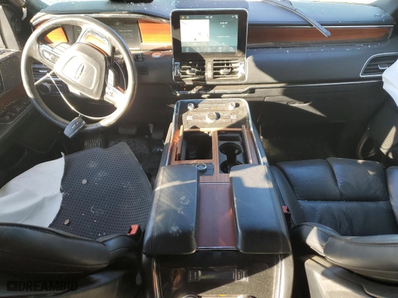 2018 Lincoln Navigator Select with VIN 5LMJJ2JT7JEL01187, listed as a Copart auction lot 77400174 with 97,513 mi miles and Salvage Title. Bid and sale history available at carsss.com. Image 8.