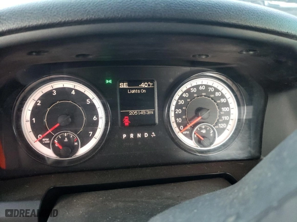 2021 Ram 1500 Classic Tradesman with VIN 3C6RR7KT7MG517589, listed as a Copart auction lot 80112354 with 205,149 mi miles and Non Repairable. Bid and sale history available at carsss.com. Image 9.
