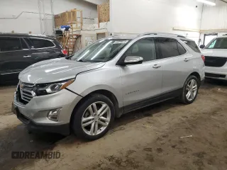 2019 Chevrolet Equinox Premier with VIN 2GNAXYEX2K6290778, listed as a Copart auction lot 53099615 with 89,911 mi miles and Salvage Title. Bid and sale history available at DreamBid. Image 1.