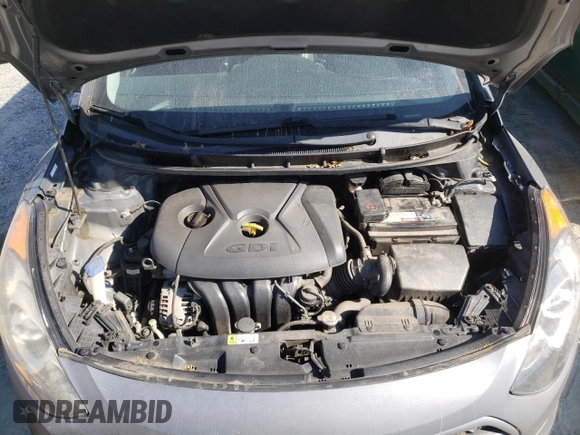 2016 Hyundai Elantra GT with VIN KMHD35LH5GU321649, listed as a Copart auction lot 74807984 with 0 mi miles and Salvage Title. Bid and sale history available at carsss.com. Image 11.