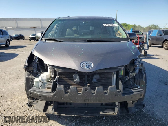 2016 Toyota Sienna XLE with VIN 5TDYK3DC6GS727718, listed as a Copart auction lot 54650605 with 90,380 mi miles and Salvage Title. Bid and sale history available at DreamBid. Image 5.