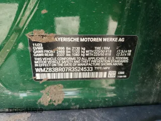 2024 MINI Countryman Cooper S z VIN WMZ83BR07R3S24533, wystawiony jako Copart lot #56525314 z przebiegiem 11 286 mil mil oraz Szkoda całkowita • Salvage title. Historia ofert i sprzedaży dostępna na DreamBid. Obrazek 12.