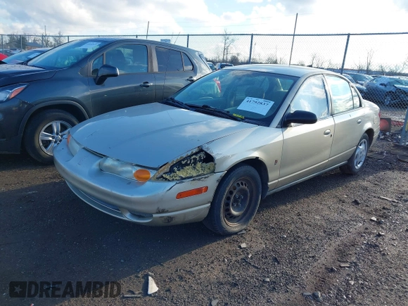 2002 Saturn SL with VIN 1G8ZK52752Z194235, listed as a IAAI auction lot 41792837 with 152,337 mi miles. Bid and sale history available at carsss.com. Image 2.
