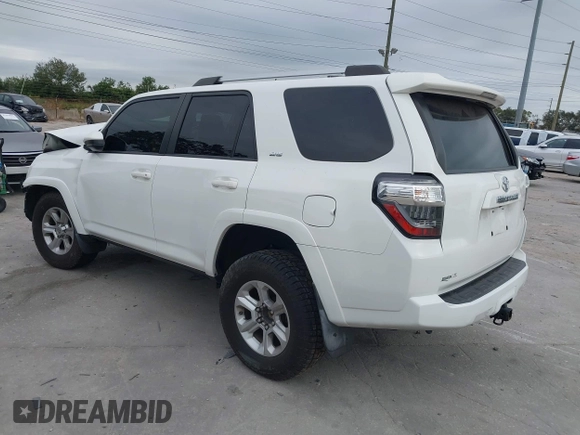 2021 Toyota 4Runner SR5 with VIN JTEEU5JR4M5231007, listed as a IAAI auction lot 41376077 with 74,973 mi miles and . Bid and sale history available at DreamBid. Image 3.