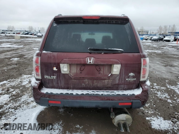 2007 Honda Pilot EX with VIN 2HKYF18407H001466, listed as a Copart auction lot 49218785 with 263,341 mi miles and Salvage Title. Bid and sale history available at DreamBid. Image 6.