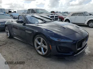 2024 Jaguar F-Type with VIN SAJDF5EE4RCK83713, listed as a Copart auction lot 74660014 with Not Provided miles and Non Repairable. Bid and sale history available at DreamBid. Image 4.