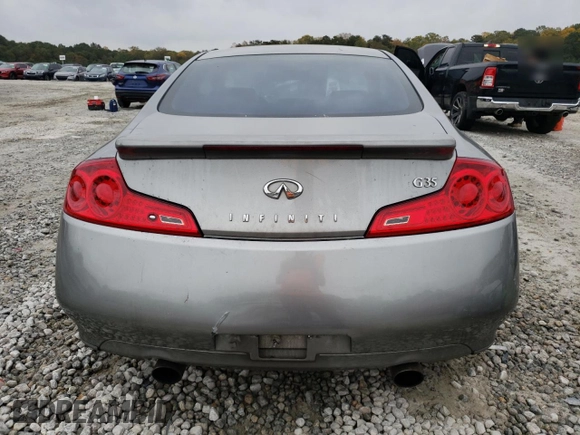2006 Infiniti G35 Coupe with VIN JNKCV54E26M720966, listed as a Copart auction lot 79300214 with 187,068 mi miles and Salvage Title. Bid and sale history available at carsss.com. Image 6.