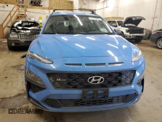2022 Hyundai Kona N Line with VIN KM8K3CA33NU925491, listed as a Copart auction lot 41770885 with 33,109 mi miles and Salvage Title. Bid and sale history available at carsss.com. Image 5.