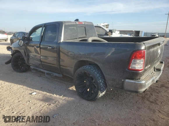 2020 Ram 1500 Big Horn with VIN 1C6RREBT2LN139160, listed as a Copart auction lot 45649495 with 129,247 mi miles and Salvage title. Bid and sale history available at DreamBid. Image 2.