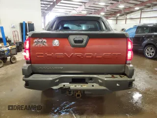 2002 Chevrolet Avalanche with VIN 3GNEK13T32G219648, listed as a Copart auction lot 54231335 with 206,469 mi miles and Clean Title. Bid and sale history available at DreamBid. Image 6.
