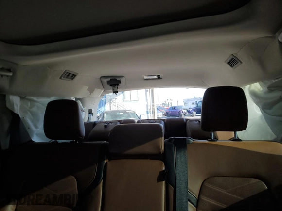 2023 Nissan Pathfinder Platinum with VIN 5N1DR3DG7PC200653, listed as a Copart auction lot 43285105 with 17,007 mi miles and Salvage title. Bid and sale history available at DreamBid. Image 10.