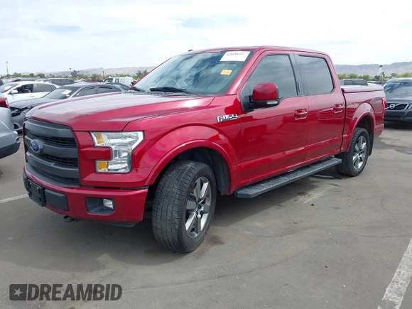 2017 Ford F-150 XL with VIN 1FTEW1EF3HFB61085, listed as a IAAI auction lot 42030502 with 110,016 mi miles and . Bid and sale history available at DreamBid. Image 18.