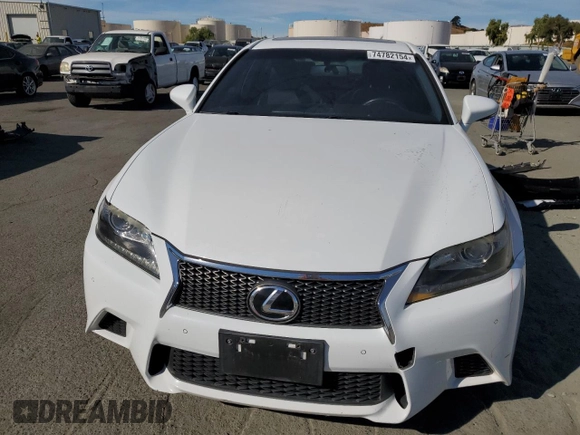 2014 Lexus GS 350 with VIN JTHBE1BL9E5043283, listed as a Copart auction lot 74782154 with 84,605 mi miles and Salvage Title. Bid and sale history available at carsss.com. Image 5.