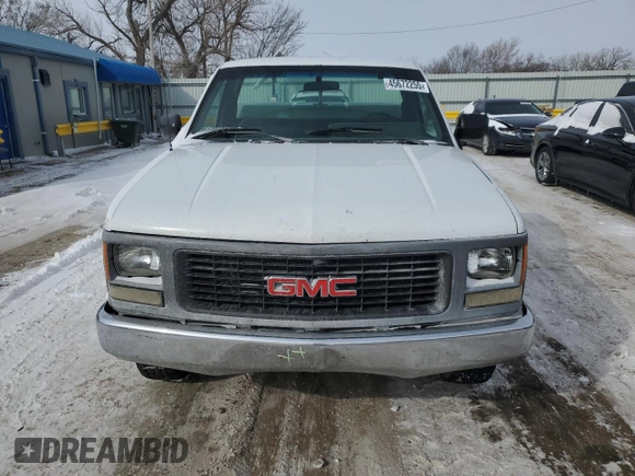 1994 GMC Sierra 3500 z VIN 1GTGC34K0RE552892, wystawiony jako Copart lot #45672255 z przebiegiem 379 943 mil mil oraz Szkoda całkowita • Salvage title. Historia ofert i sprzedaży dostępna na DreamBid. Obrazek 5.