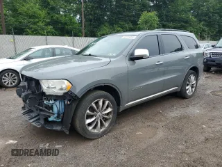 2022 Dodge Durango Citadel Anodized Platinum with VIN 1C4RDJEG0NC133046, listed as a Copart auction lot 60729085 with 73,085 mi miles and Salvage title. Bid and sale history available at DreamBid. Image 1.