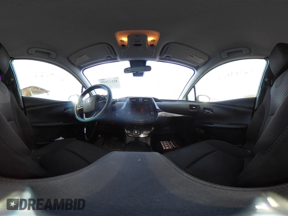 2021 Toyota Prius L Eco with VIN JTDKAMFU5M3145949, listed as a IAAI auction lot 42113123 with 127,872 mi miles and . Bid and sale history available at DreamBid. Image 18.