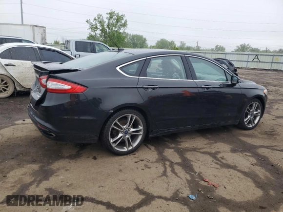 2013 Ford Fusion Titanium with VIN 3FA6P0K93DR168874, listed as a Copart auction lot 57624895 with 200,169 mi miles and Clean title. Bid and sale history available at DreamBid. Image 3.