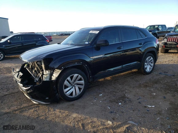 2020 Volkswagen Atlas Cross Sport 3.6L V6 SE w/Technology with VIN 1V25E2CA3LC213582, listed as a Copart auction lot 70001332 with 65,567 mi miles. Bid and sale history available at carsss.com. Image 1.