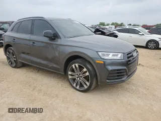 2019 Audi SQ5 Premium Plus with VIN WA1B4AFY9K2061638, listed as a Copart auction lot 51858265 with 73,972 mi miles and Clean Title. Bid and sale history available at carsss.com. Image 4.