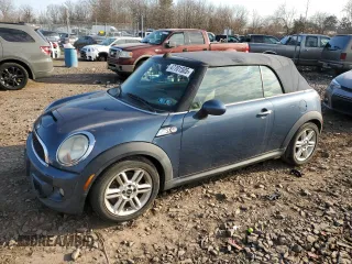 2011 MINI Convertible S with VIN WMWZP3C57BTX83599, listed as a Copart auction lot 47701505 with Not Provided miles and Clean Title. Bid and sale history available at DreamBid. Image 1.