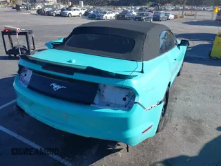 2022 Ford Mustang EcoBoost with VIN 1FATP8UH9N5124582, listed as a IAAI auction lot 41647194 with 24,410 mi miles. Bid and sale history available at carsss.com. Image 4.