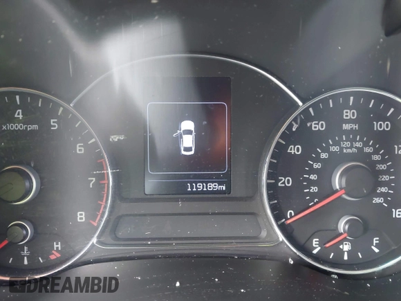 2018 Kia Forte LX with VIN 3KPFL4A79JE262984, listed as a IAAI auction lot 41518365 with 119,189 mi miles and . Bid and sale history available at DreamBid. Image 7.