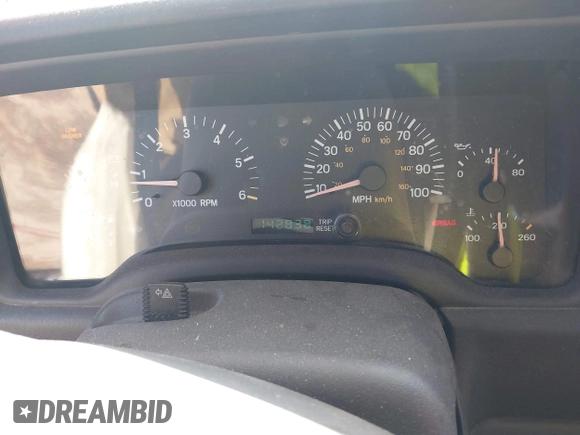 1999 Jeep Cherokee Sport with VIN 1J4FT68S4XL613395, listed as a IAAI auction lot 42316934 with 142,838 mi miles and . Bid and sale history available at DreamBid. Image 7.