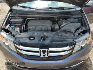 2016 Honda Odyssey EX-L z VIN 5FNRL5H65GB017067, wystawiony jako Copart lot #58424235 z przebiegiem 89 988 mil mil oraz Szkoda całkowita • Salvage title. Historia ofert i sprzedaży dostępna na DreamBid. Obrazek 12.