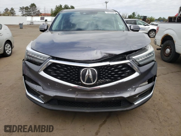 2020 Acura RDX with VIN 5J8TC2H3XLL017102, listed as a Copart auction lot 53148015 with 57,301 mi miles and Salvage Title. Bid and sale history available at DreamBid. Image 5.