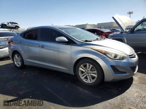 2015 Hyundai Elantra SE z VIN 5NPDH4AE8FH583733, wystawiony jako Copart lot #61287825 z przebiegiem 92 588 mil mil oraz Czysty tytuł • Clean title. Historia ofert i sprzedaży dostępna na DreamBid. Obrazek 4.