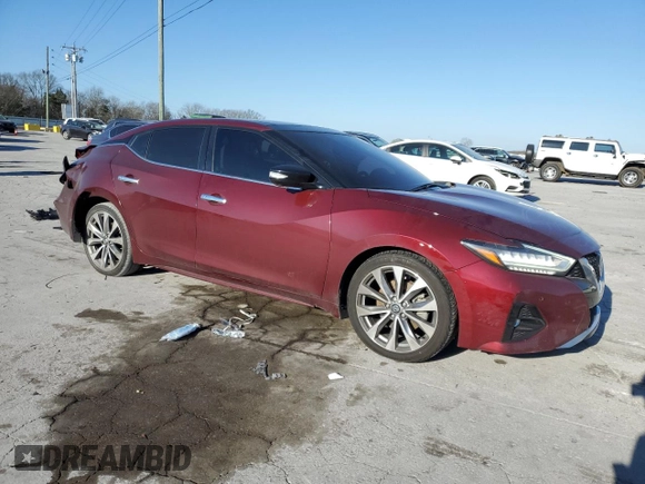 2021 Nissan Maxima Platinum с VIN 1N4AA6FV6MC511827, выставлен на аукционе Copart как лот 50710845 с пробегом 47 312 миль миль и Списание • Salvage title. История ставок и продаж доступна на DreamBid. Изображение 4.
