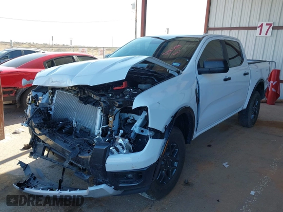 2024 Ford Ranger XLT with VIN 1FTER4GHXRLE52080, listed as a IAAI auction lot 41992449 with 4,083 mi miles and . Bid and sale history available at DreamBid. Image 6.
