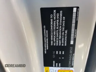 2017 Aston Martin DB11 z VIN SCFRMFAV6HGL00560, wystawiony jako Copart lot #62420112 z przebiegiem Nie podano mil oraz . Historia ofert i sprzedaży dostępna na DreamBid. Obrazek 10.