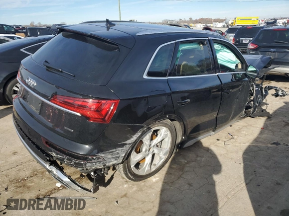 2022 Audi Q5 S line Prestige with VIN WA1FAAFY4N2045779, listed as a Copart auction lot 69792492 with 0 mi miles. Bid and sale history available at carsss.com. Image 3.