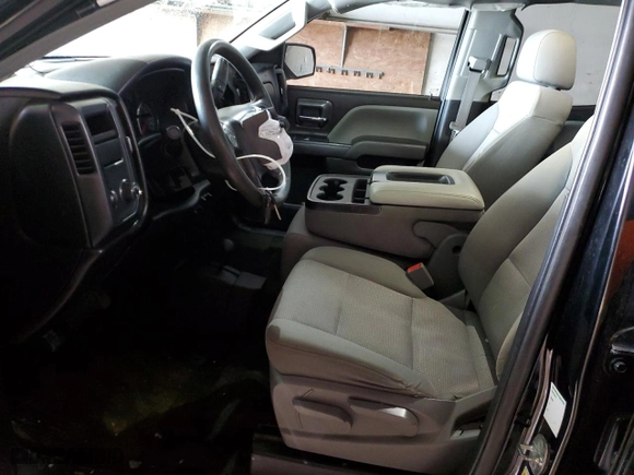 2016 Chevrolet Silverado 1500 Custom with VIN 1GCVKPEC9GZ285606, listed as a Copart auction lot 45927695 with 0 mi miles and Clean Title. Bid and sale history available at carsss.com. Image 7.