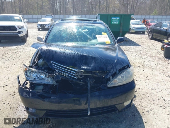 2005 Toyota Camry LE with VIN 4T1BF30K35U094350, listed as a IAAI auction lot 41895832 with 217,472 mi miles and . Bid and sale history available at DreamBid. Image 12.