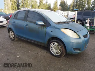 2009 Toyota Yaris with VIN JTDKT903595251644, listed as a IAAI auction lot 41799056 with 169,862 mi miles. Bid and sale history available at carsss.com. Image 1.