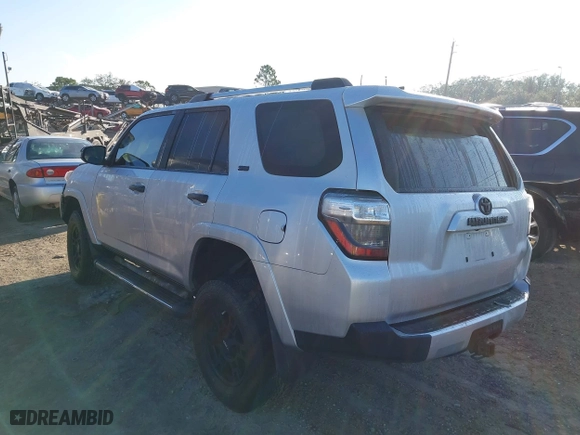 2019 Toyota 4Runner SR5 with VIN JTEZU5JR6K5197375, listed as a IAAI auction lot 41477796 with 66,526 mi miles. Bid and sale history available at carsss.com. Image 3.