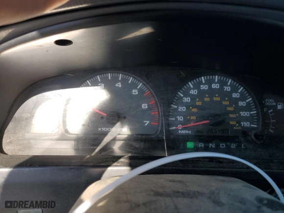 2000 Toyota 4Runner SR5 with VIN JT3HN86RXY0300878, listed as a Copart auction lot 47029275 with 265,480 mi miles and Salvage Title. Bid and sale history available at carsss.com. Image 9.