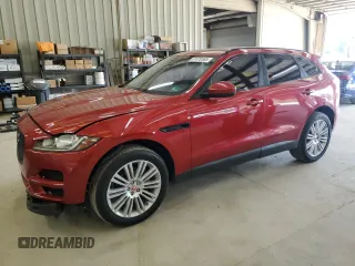 2019 Jaguar F-Pace 25t Premium z VIN SADCJ2FXXKA610466, wystawiony jako Copart lot #61870585 z przebiegiem 87 067 mil mil oraz Szkoda całkowita • Salvage title. Historia ofert i sprzedaży dostępna na DreamBid. Obrazek 1.