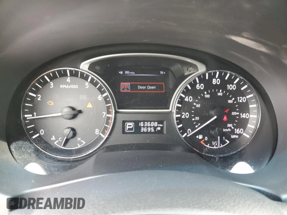 2013 Nissan Altima S with VIN 1N4AL3AP4DN407326, listed as a Copart auction lot 55258905 with 163,688 mi miles and Salvage Title. Bid and sale history available at carsss.com. Image 9.