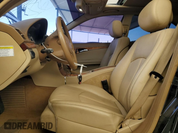 2008 Mercedes-Benz E-Class Luxury 3.5L with VIN WDBUF56X28B246399, listed as a Copart auction lot 47385145 with 129,351 mi miles and Clean Title. Bid and sale history available at carsss.com. Image 7.