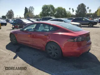 2023 Tesla Model S with VIN 5YJSA1E53PF525324, listed as a Copart auction lot 48079685 with Not provided miles and Salvage title. Bid and sale history available at DreamBid. Image 2.