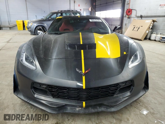 2019 Chevrolet Corvette Grand Sport 2LT with VIN 1G1YY2D76K5122682, listed as a Copart auction lot 46515735 with 7,538 mi miles and Salvage Title. Bid and sale history available at carsss.com. Image 5.