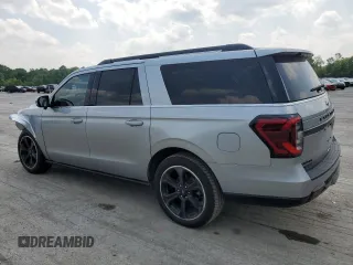 2024 Ford Expedition Max Limited с VIN 1FMJK2A8XREA02252, выставлен на аукционе Copart как лот 59008775 с пробегом 39 343 миль миль и Списание • Salvage title. История ставок и продаж доступна на DreamBid. Изображение 2.