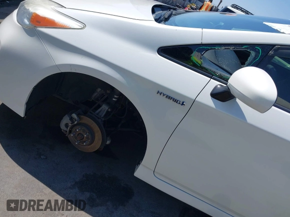 2015 Toyota Prius Four with VIN JTDKN3DU8F1984106, listed as a IAAI auction lot 42676087 with 54,956 mi miles and . Bid and sale history available at DreamBid. Image 19.