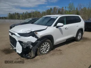 2024 Toyota Highlander XLE with VIN 5TDAAAB50RS046468, listed as a Copart auction lot 55498935 with 22,943 mi miles and Salvage title. Bid and sale history available at DreamBid. Image 1.