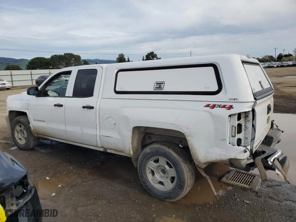 2018 Chevrolet Silverado 1500 Work Truck with VIN 1GCVKNEC7JZ217896, listed as a Copart auction lot 49720795 with 120,632 mi miles and Salvage Title. Bid and sale history available at carsss.com. Image 2.
